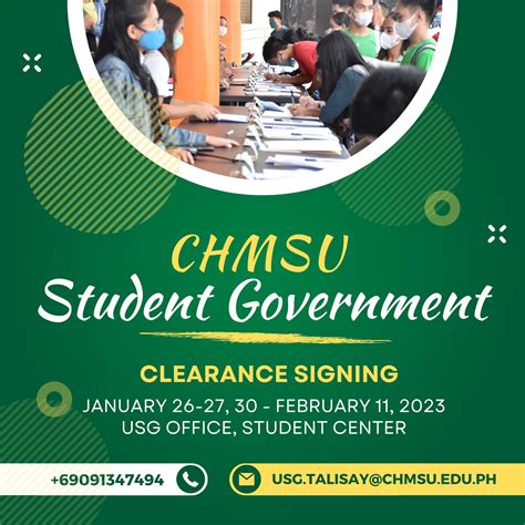 CHMSU Student Government Talisay Campus .